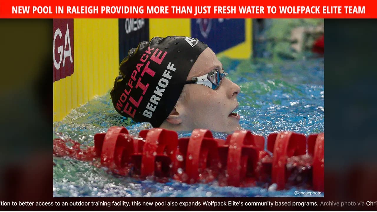 More Than Just Water: Inside Raleigh’s New Pool for Wolfpack Elite