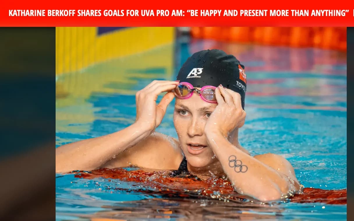 Katharine Berkoff Shares Goals for UVA Pro Am: “Be Happy and Present More than Anything”